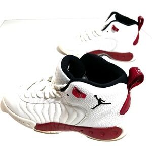 Nike Air Jordan Jumpman Pro 907973-120 5Y White With Red Basketball shoes